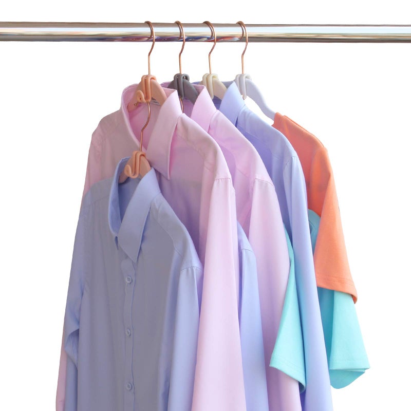 FREZON Clothes Hanger Connector Hooks, Outfit Hanger Extender Clips, Hangers Accessory, Not Suitable for Wooden Hangers, Heavy Duty Space Saving for Closet 60 Pcs (Grey) - Image 5